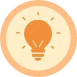 team building 活動圖示：創意燈泡